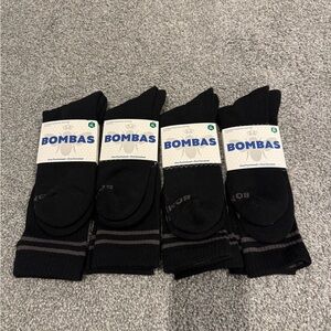 Bombas Men's Classic Black Socks